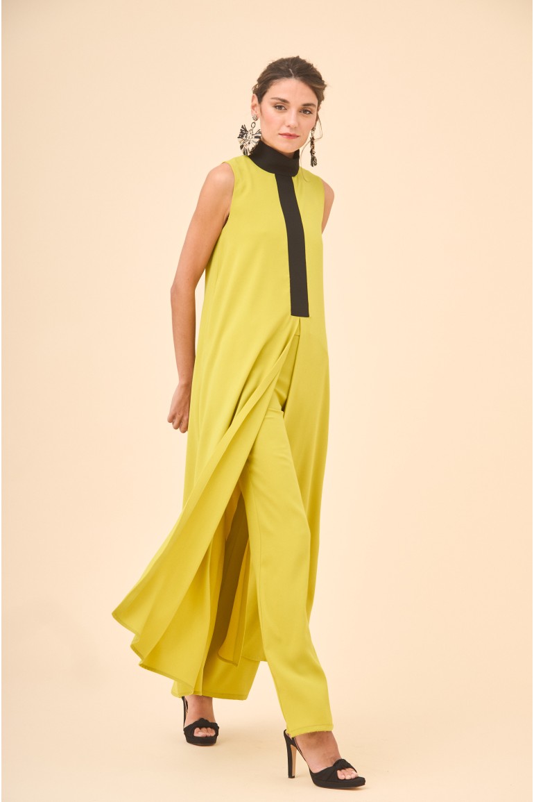 CALÇA FERNANDO VERDE/PRETA