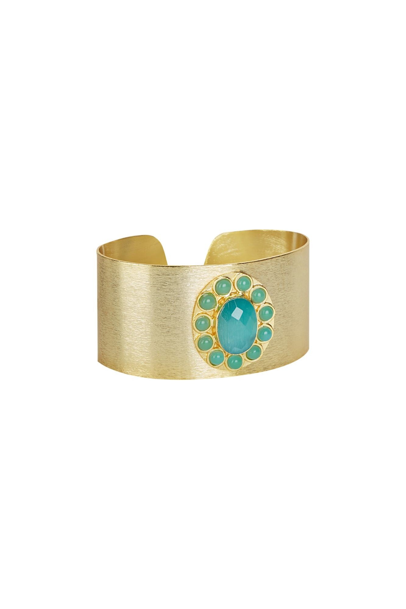PULSEIRA CARDA ÁGUA-MARINHA