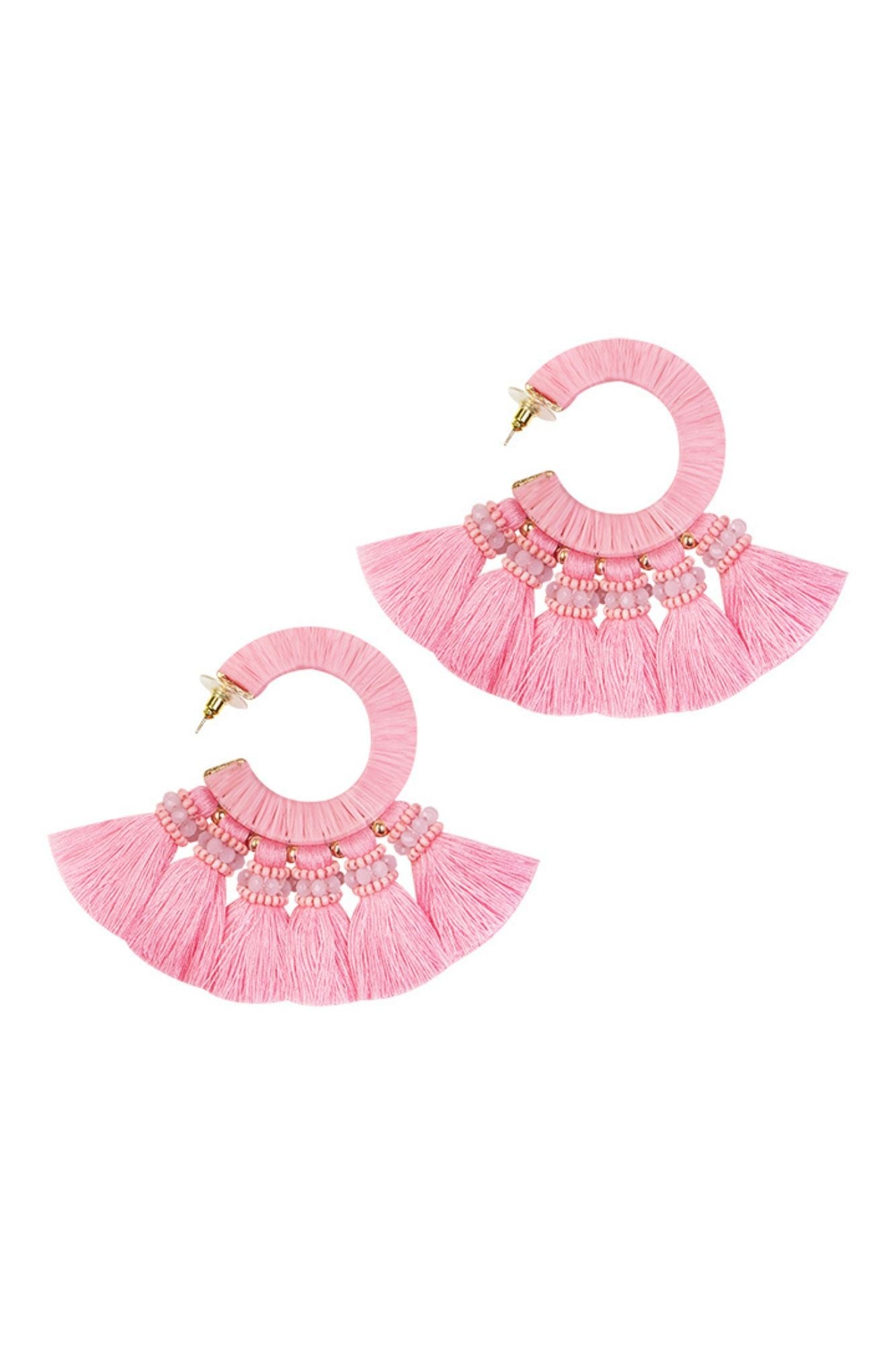 PENDIENTES MAIRENA ROSA