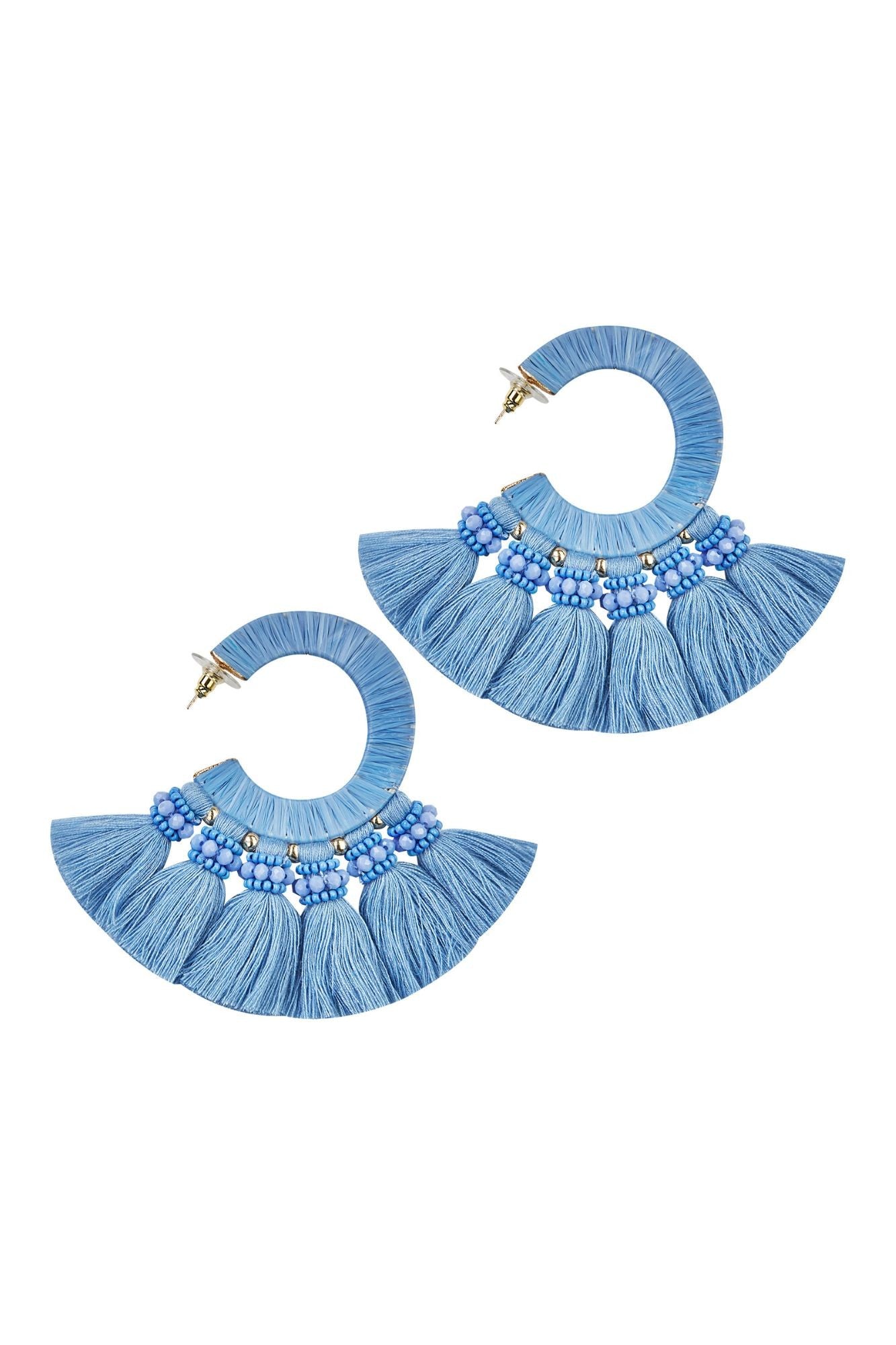PENDIENTES MAIRENA AZUL