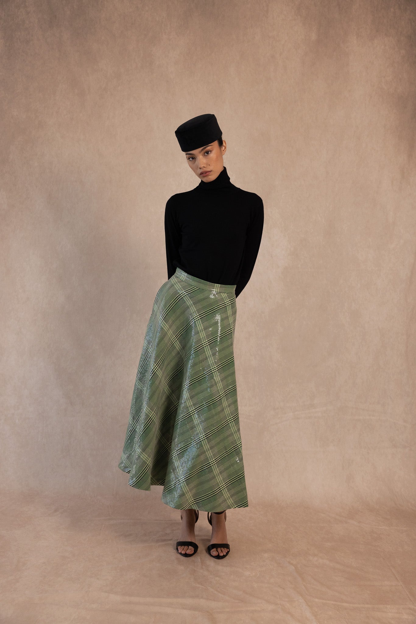 MISS ROSI GREEN SKIRT