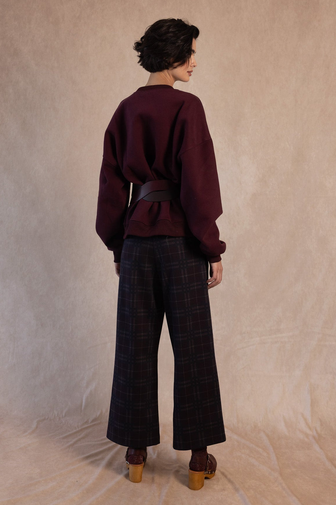 PANTALON BELGA GRANATE