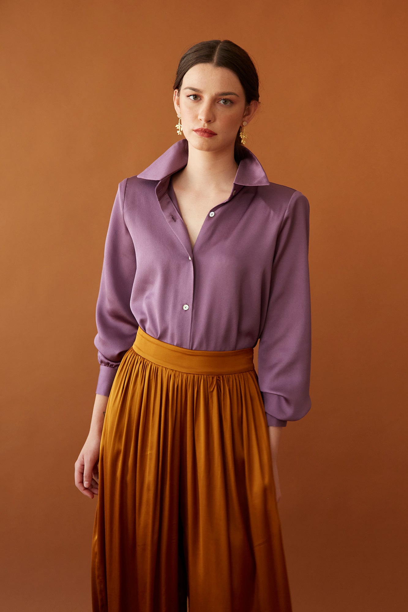 PURPLE FANNY SHIRT