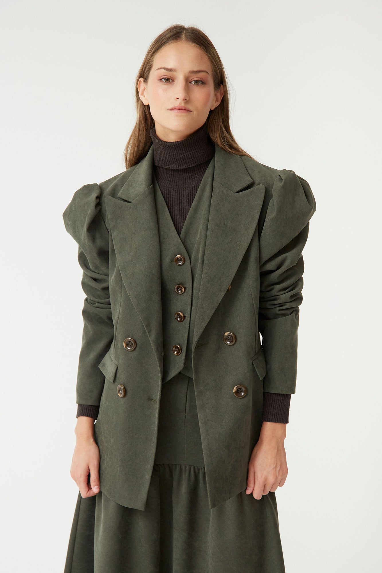 GREEN KISS BLAZER