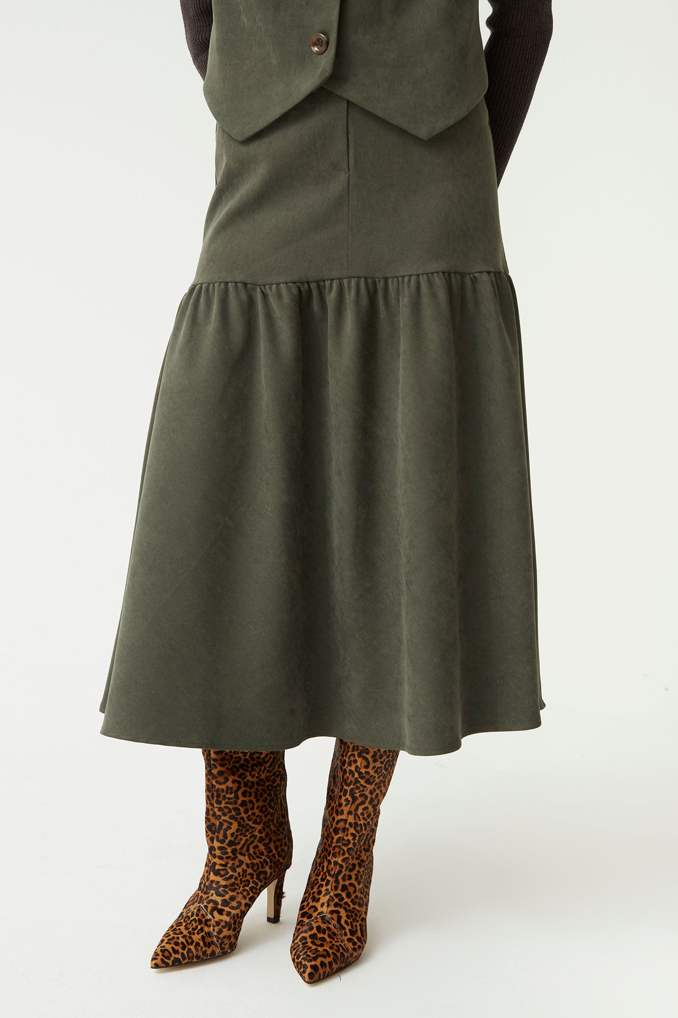 GREEN KISS SKIRT