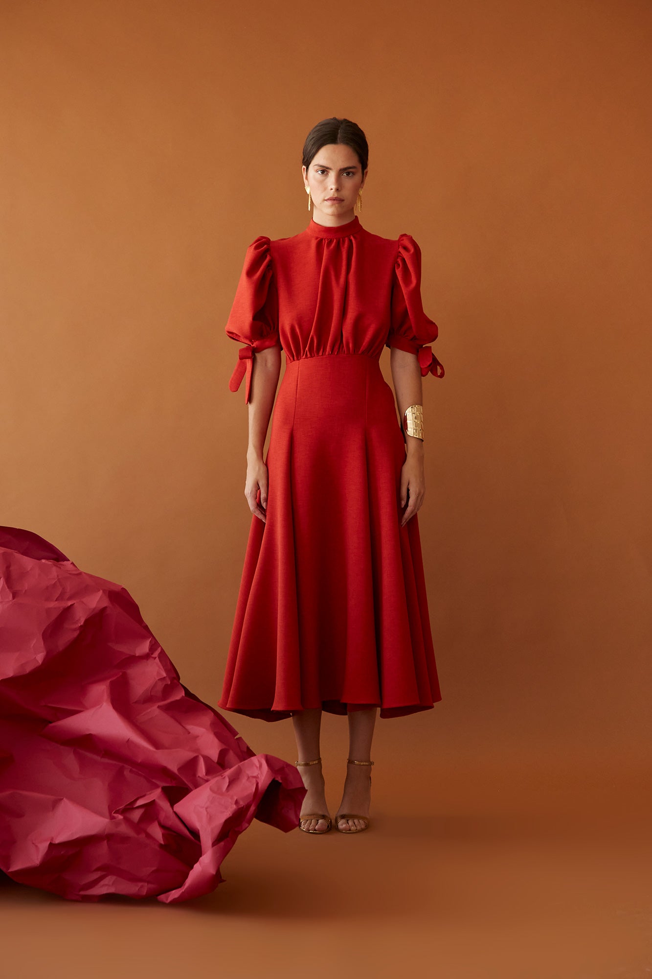 VESTIDO ELENA TEJA