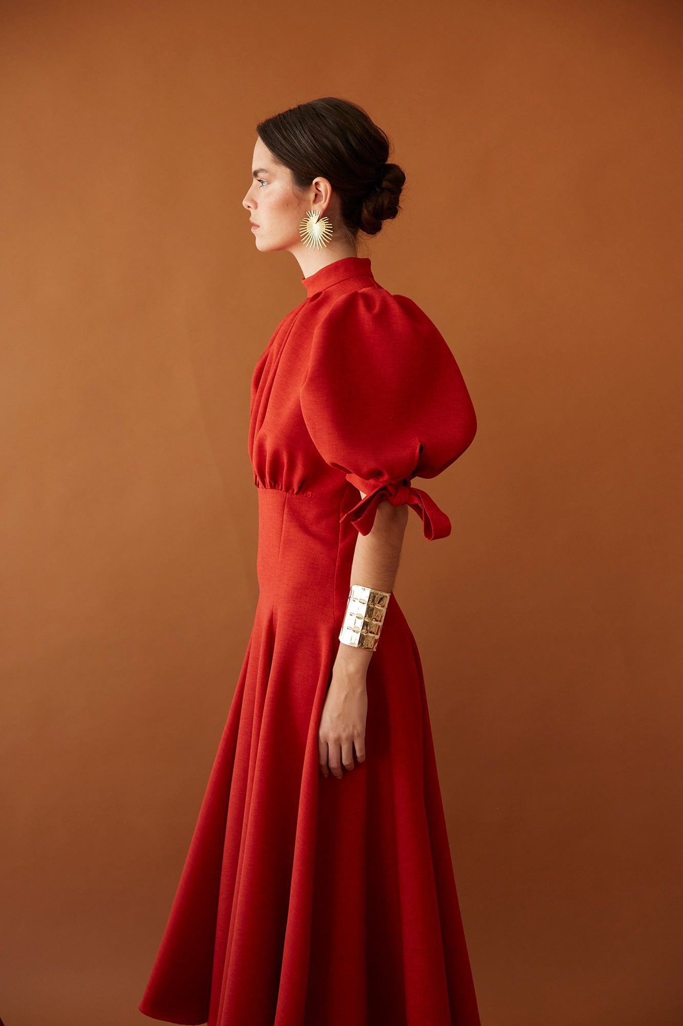 VESTIDO ELENA TEJA