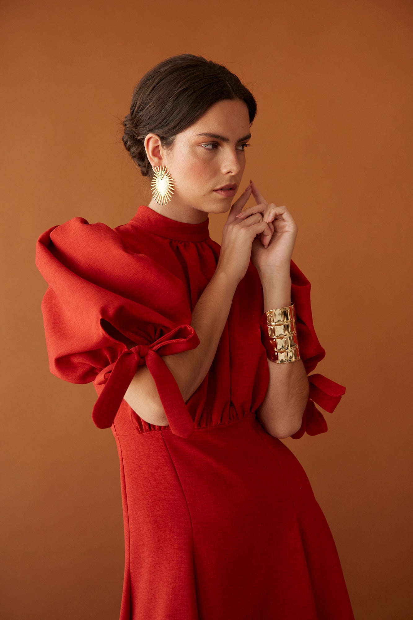VESTIDO ELENA TEJA