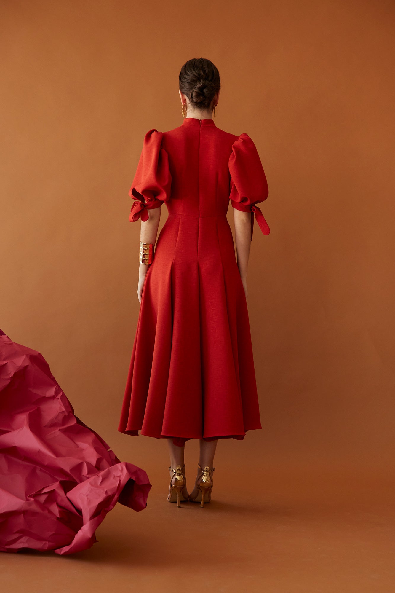 VESTIDO ELENA TEJA