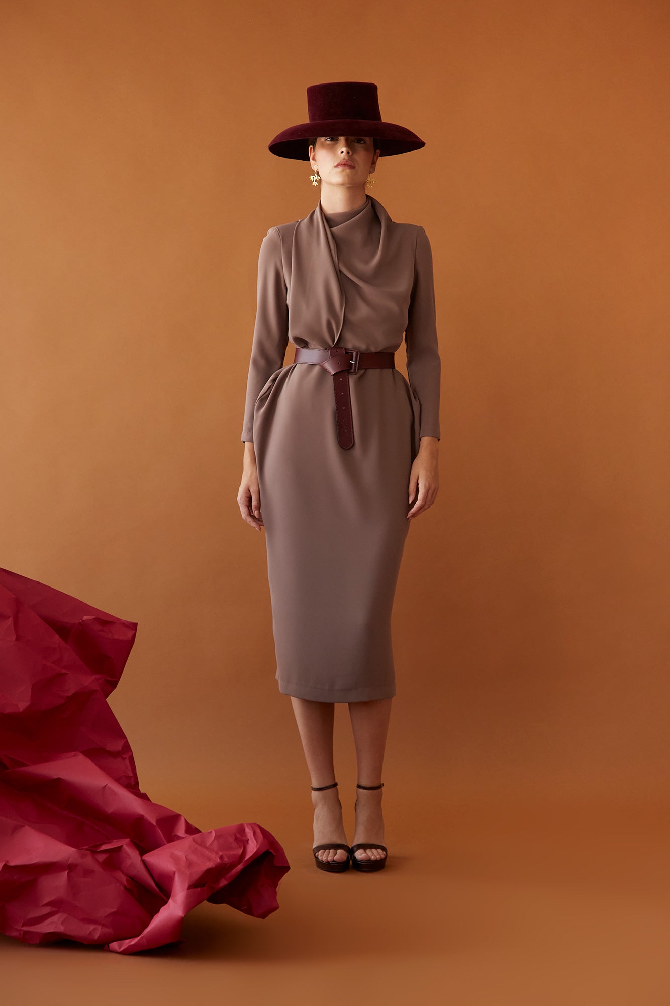 VESTIDO CINZA MERCIA