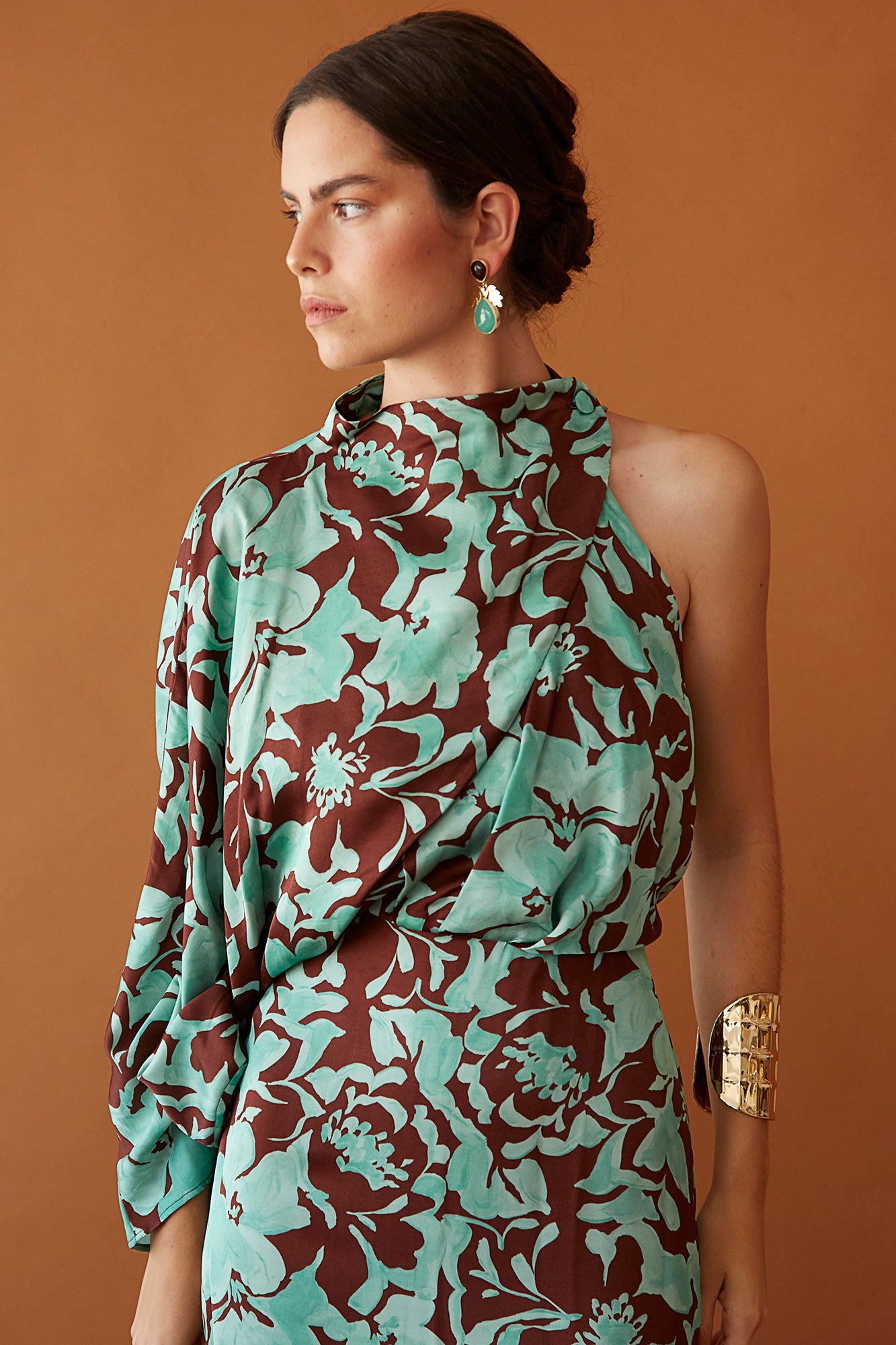 BROWN PAVLOVA DRESS