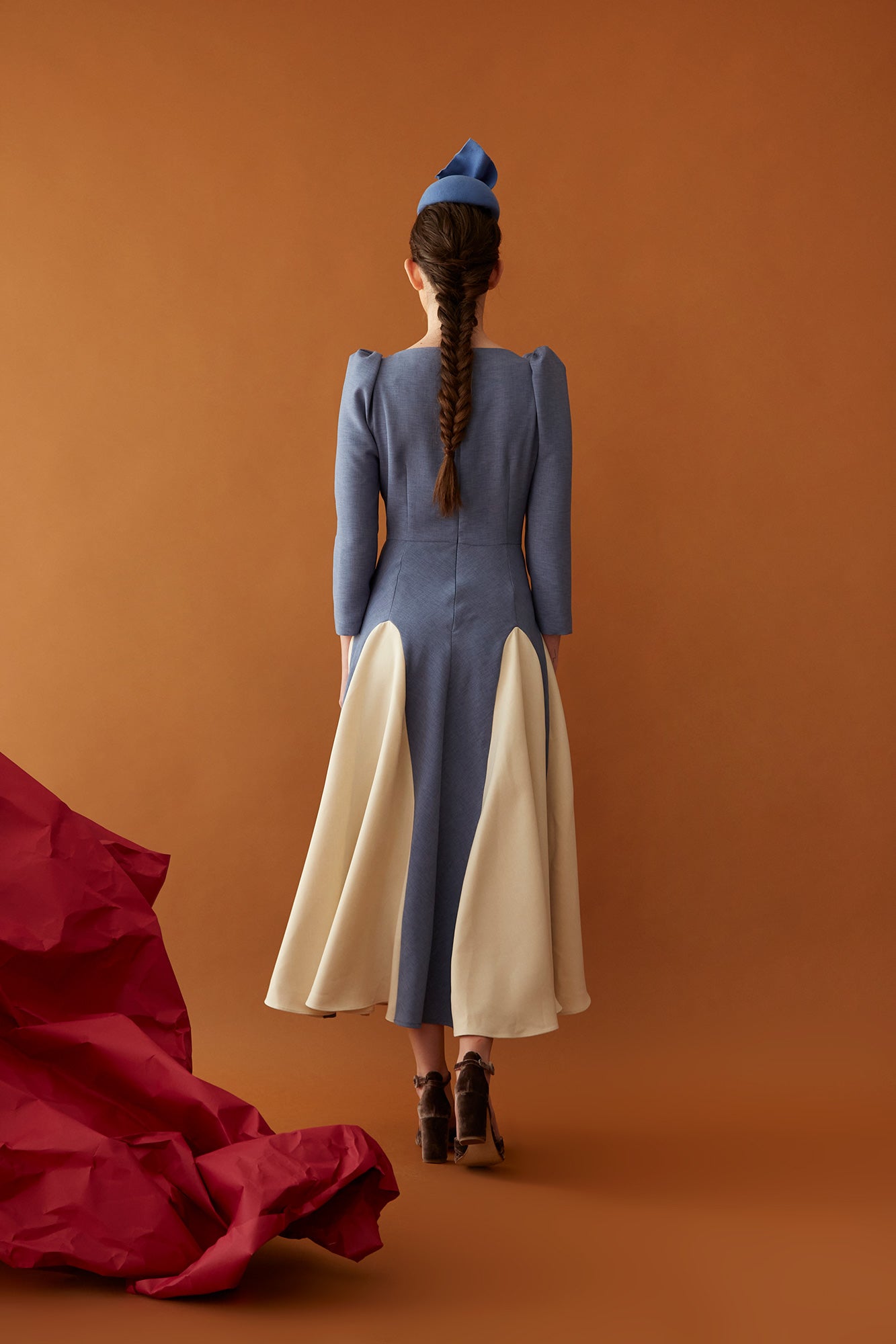 SANTA BLUE DRESS