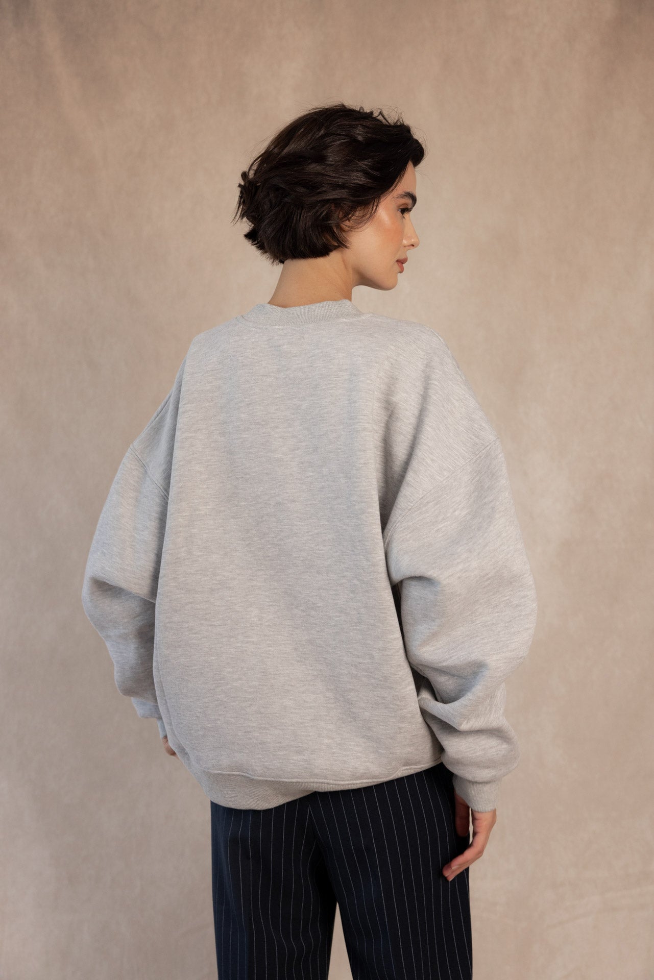 SUDADERA ENYA GRIS