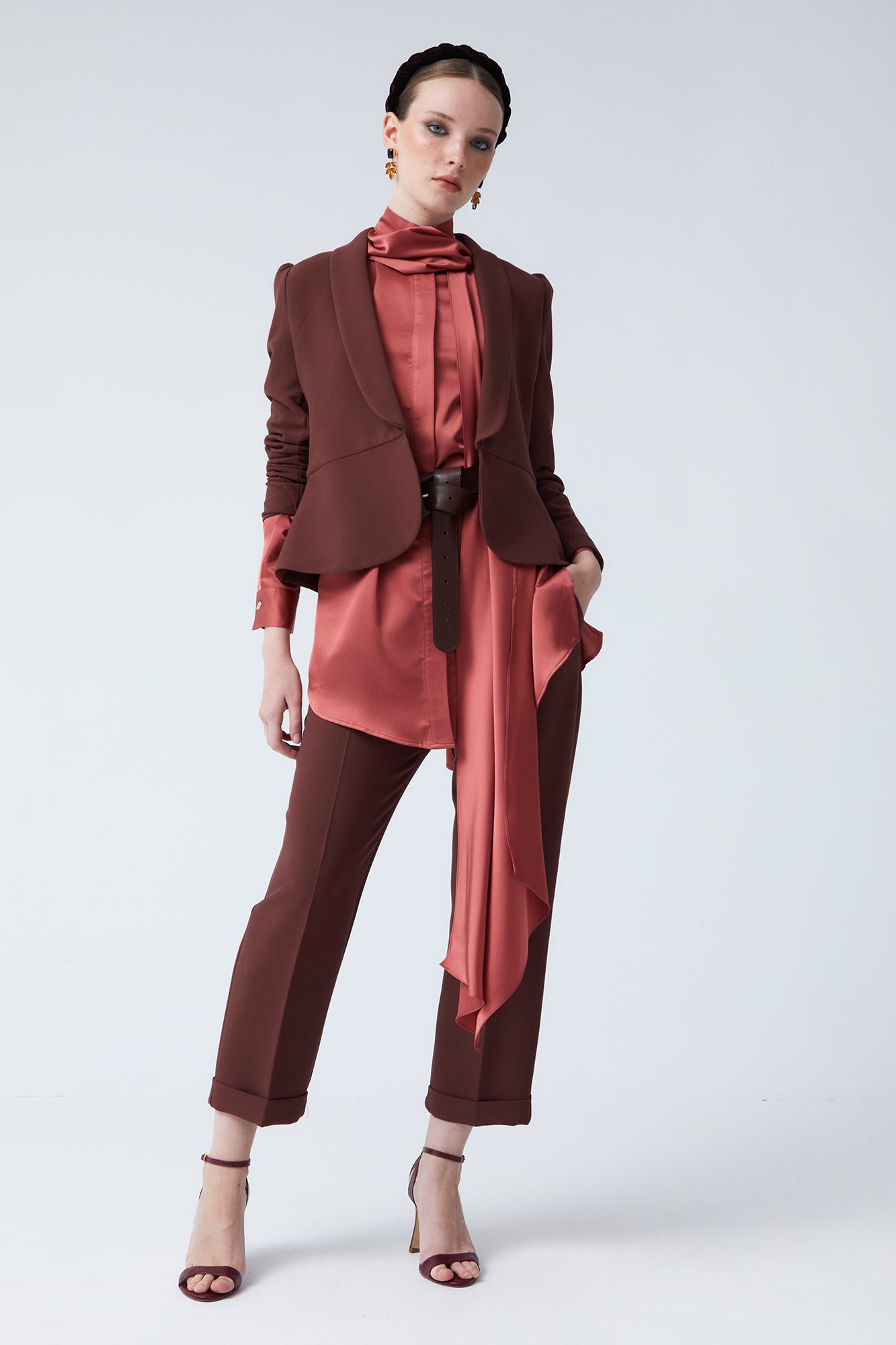 CHAQUETA ROMANOMARRON