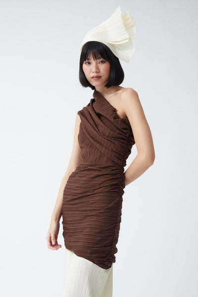 ROMA BROWN DRESS
