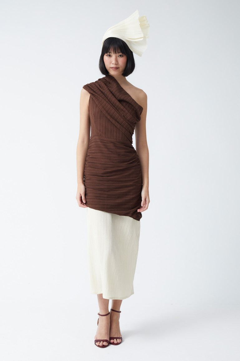 VESTIDO ROMAMARRON