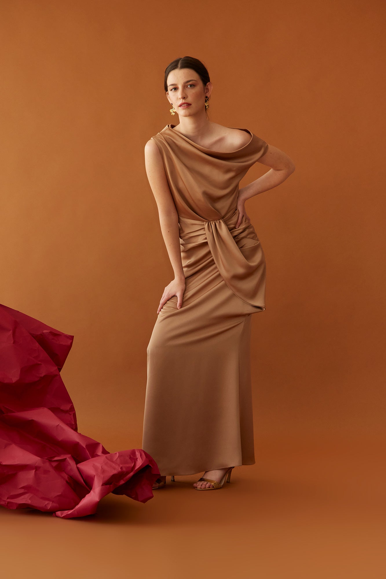 VESTIDO OTILDECAMEL