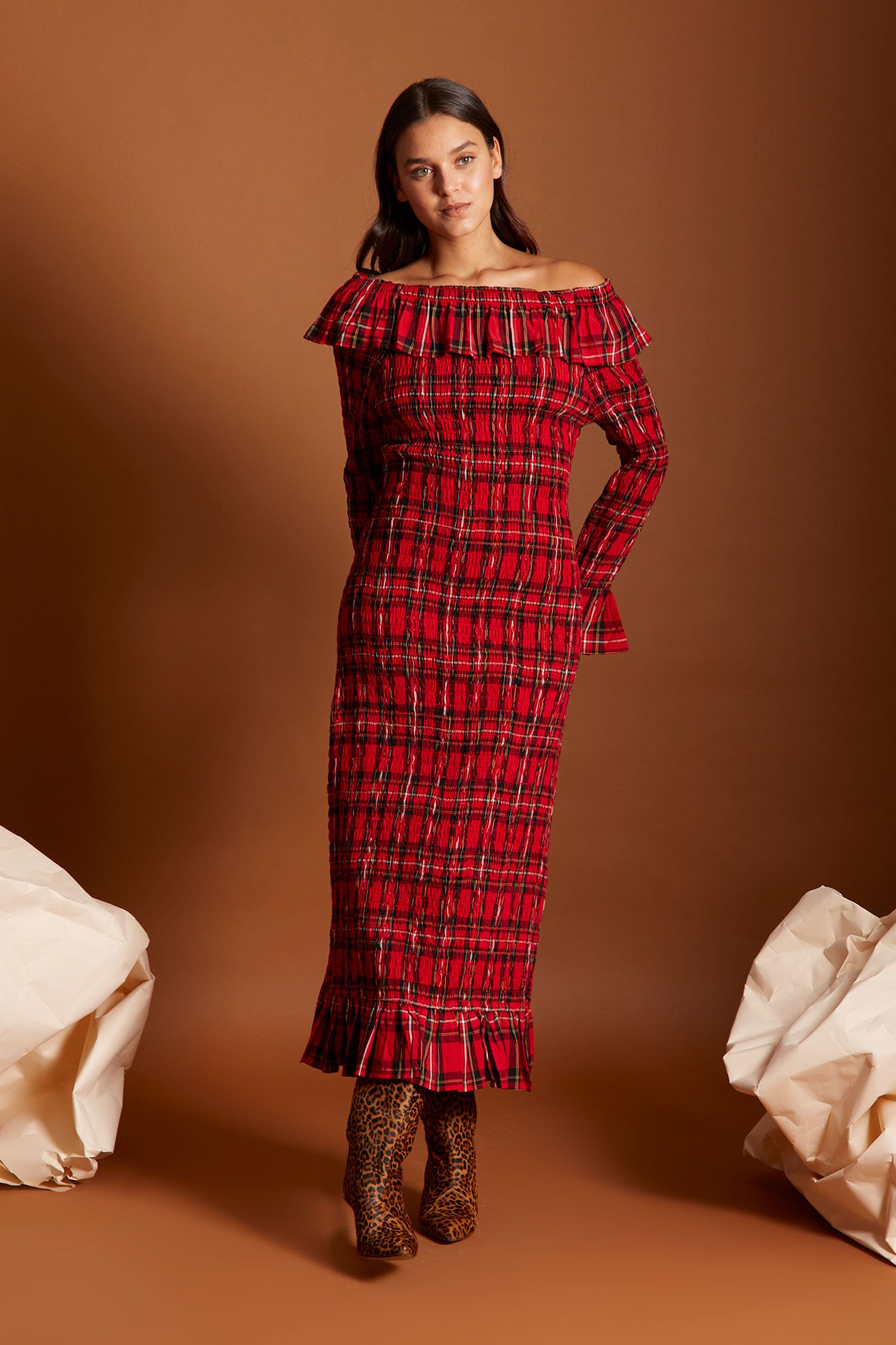 VESTIDO CHARLOTTEROJO