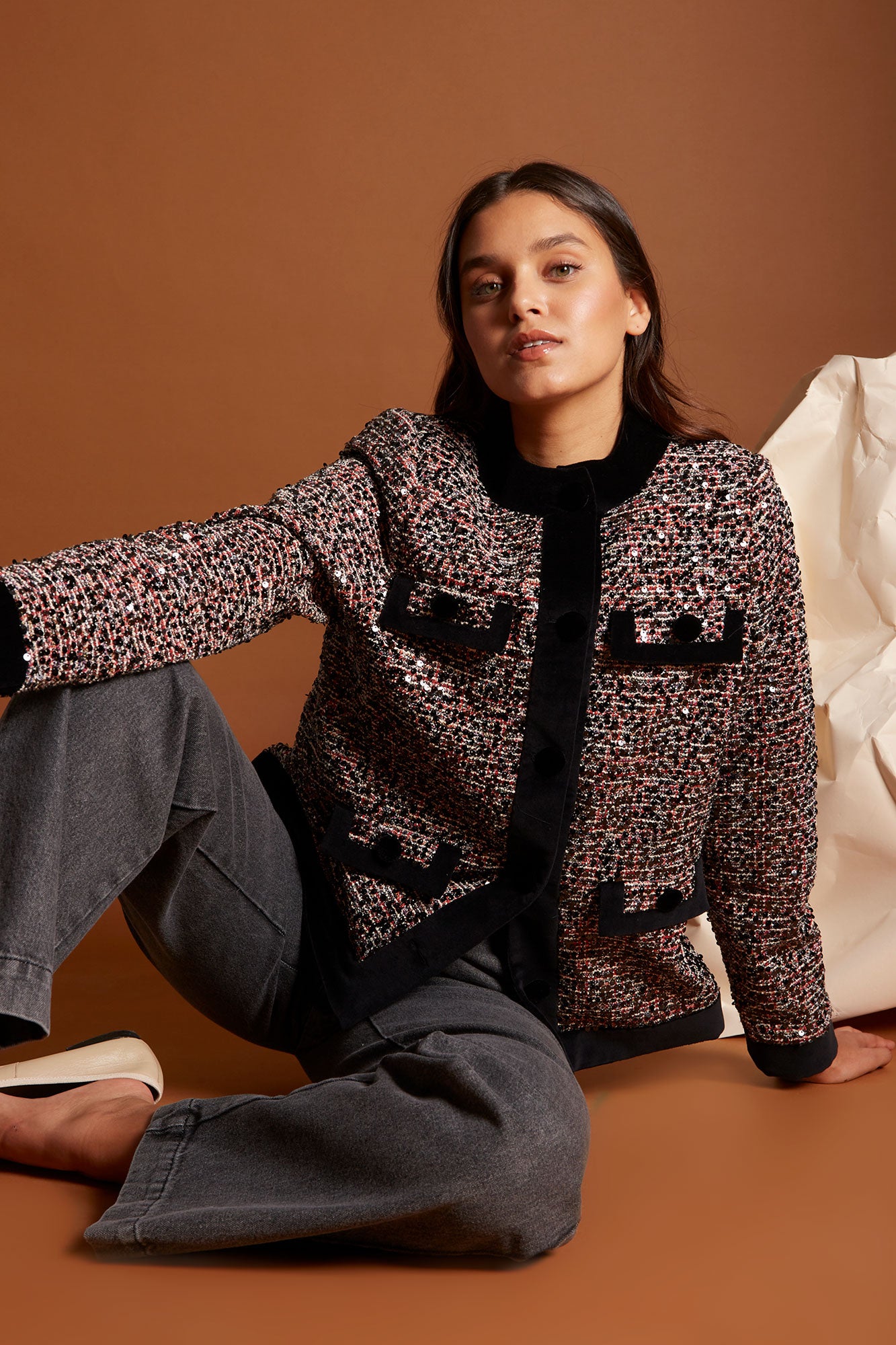 CHAQUETA MIINMULTICOLOR