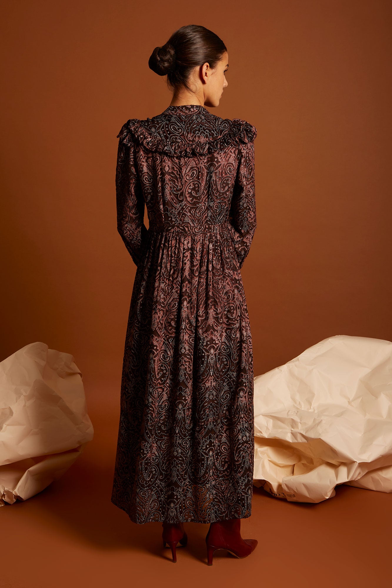 VESTIDO CONTESSAMARRON
