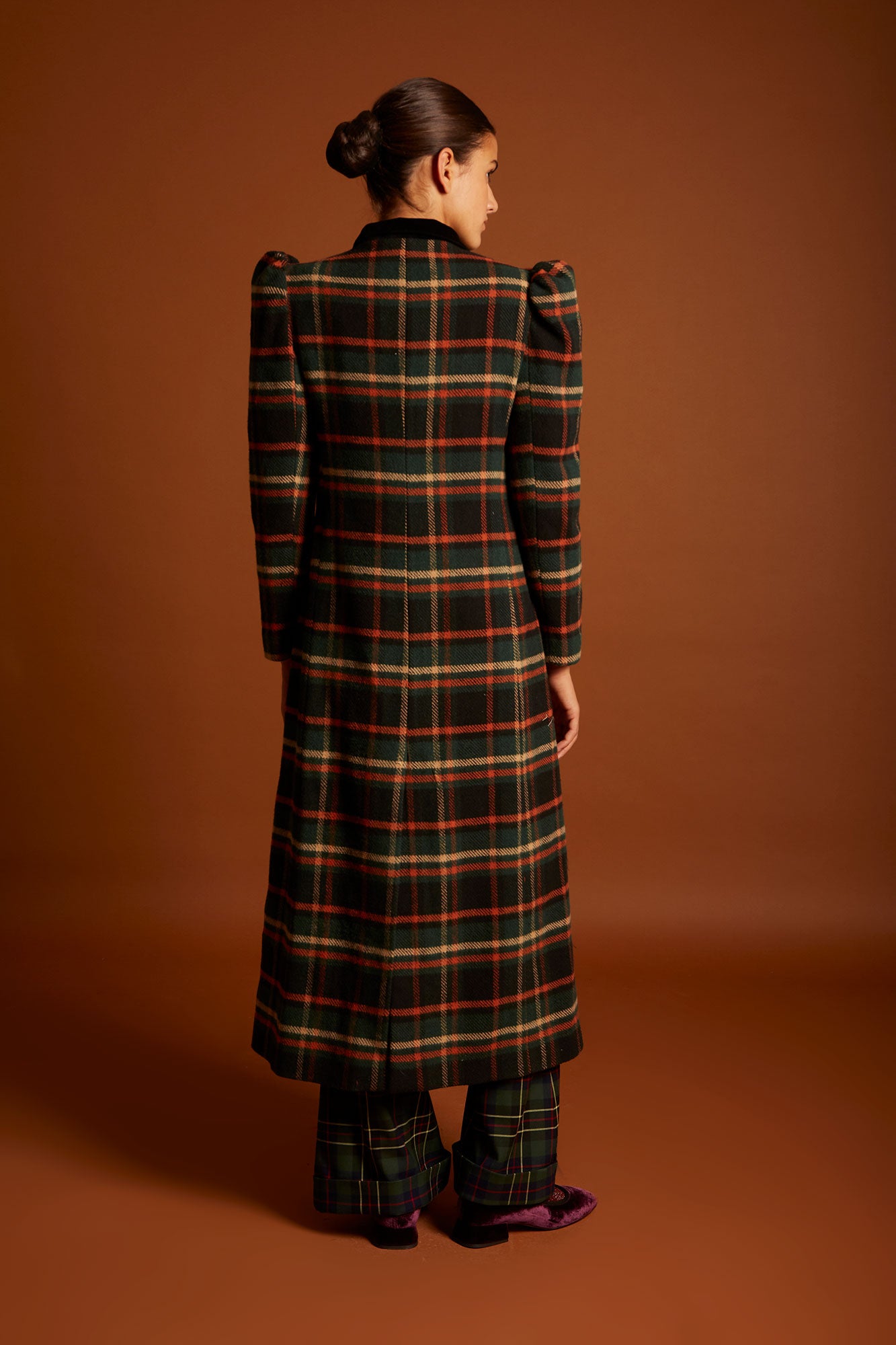 ABRIGO BRETAÑAMULTICOLOR