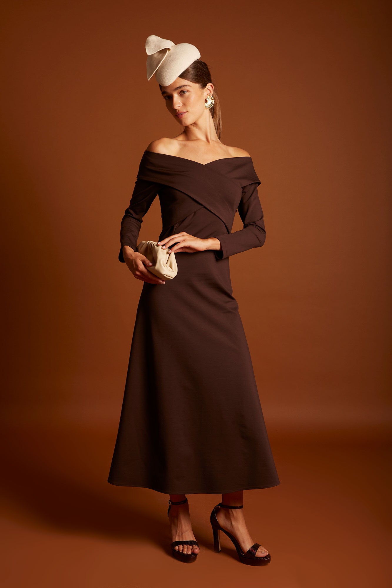 VESTIDO LORIAFWCHOCOLATE Coosy1