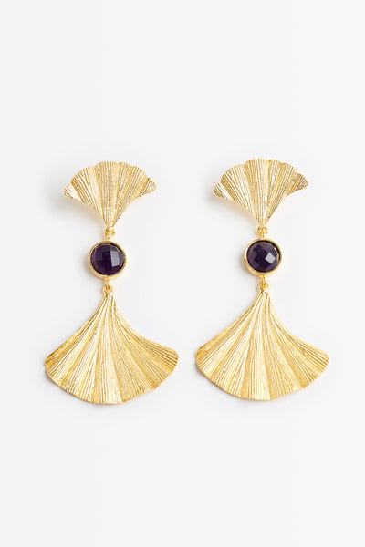 BORDEAUX SKY EARRINGS
