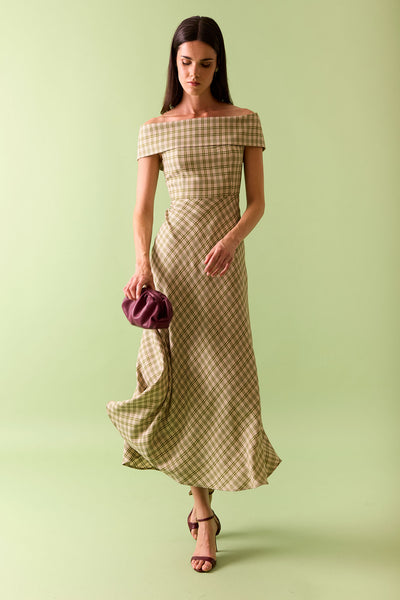 GREEN HIRUSTA DRESS