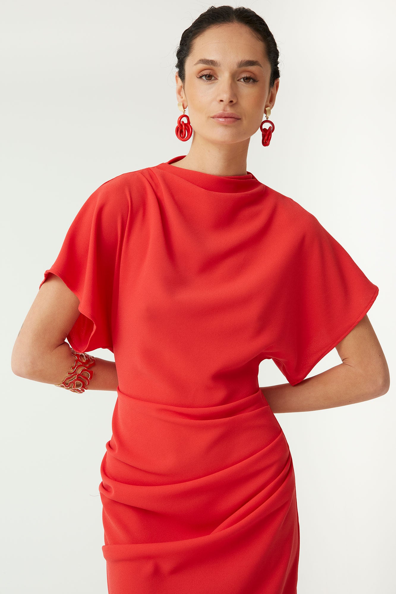 ROBE ROUGE ALBA