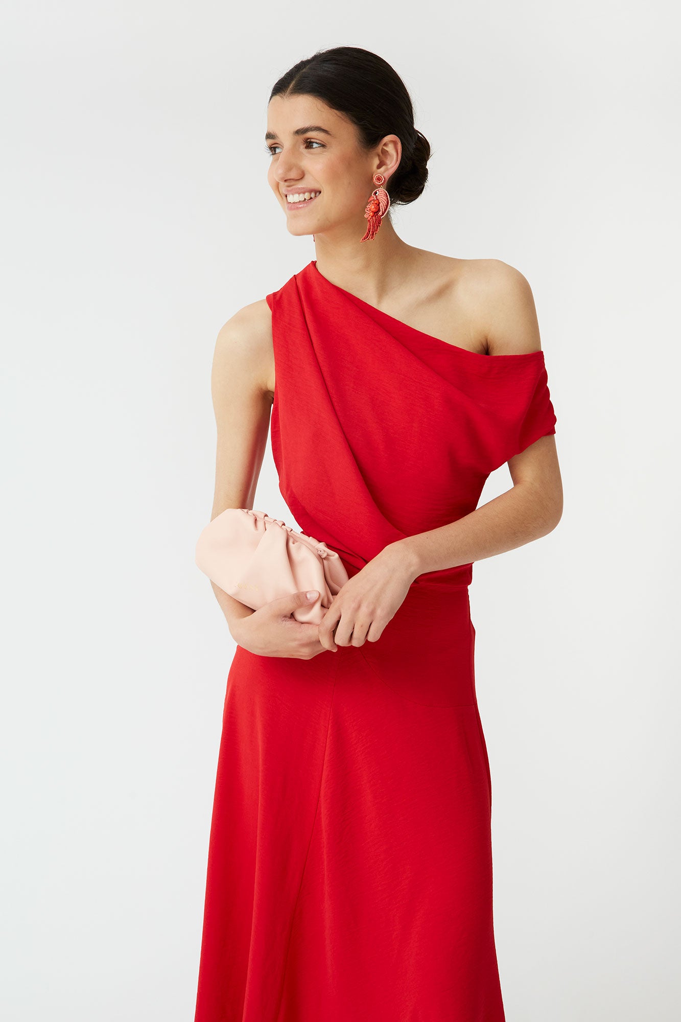 VESTIDO GISELA ROJO