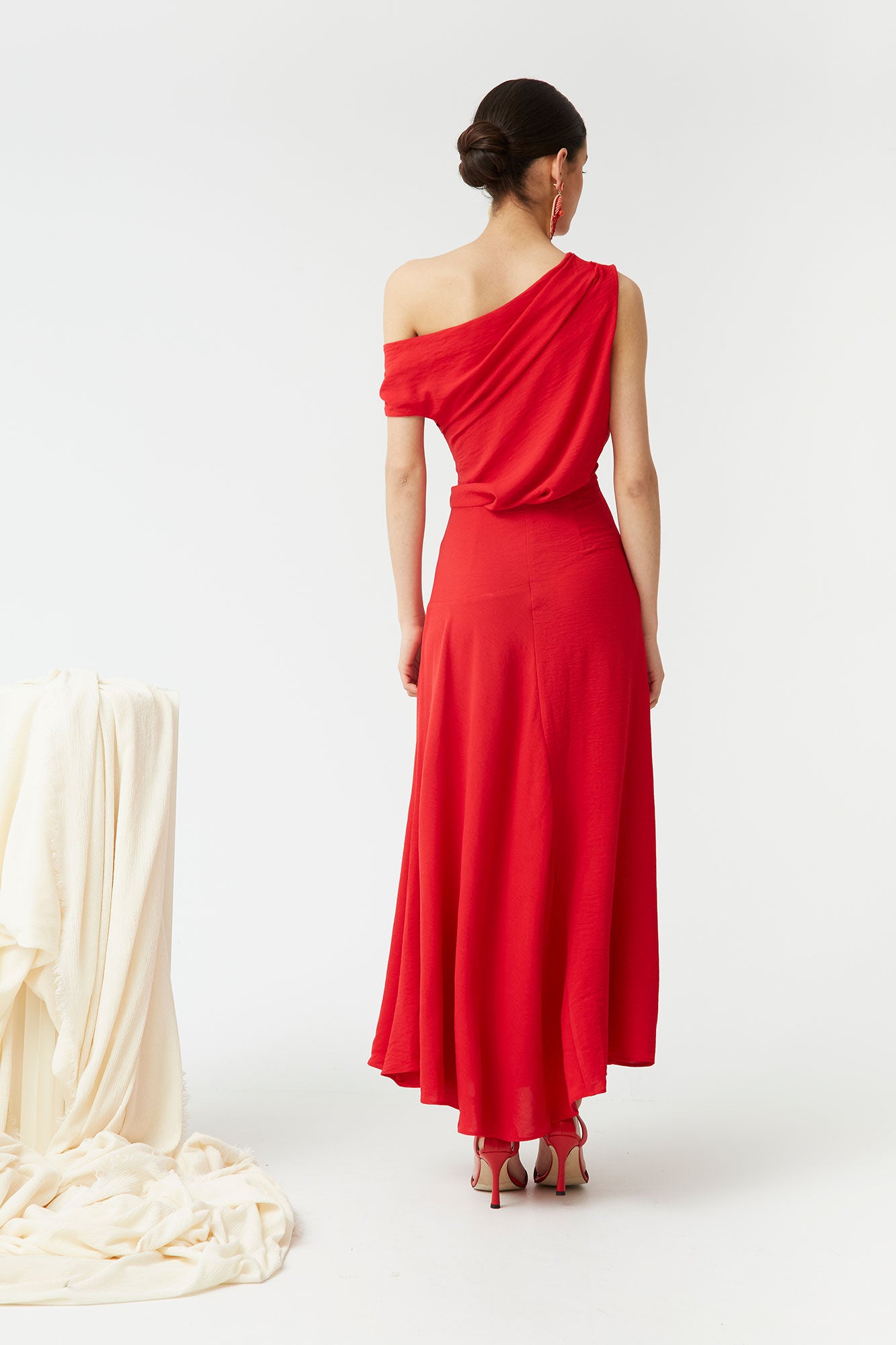 VESTIDO GISELA ROJO