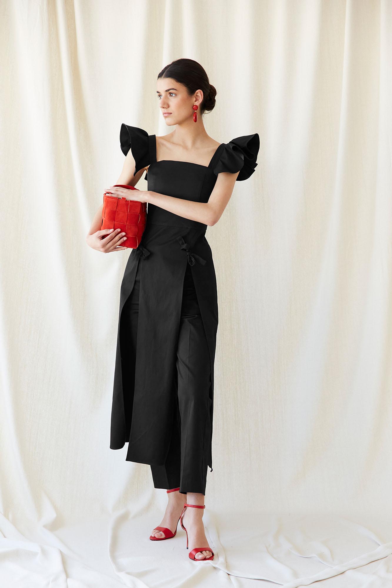 PANTALON NOIR AMELIA