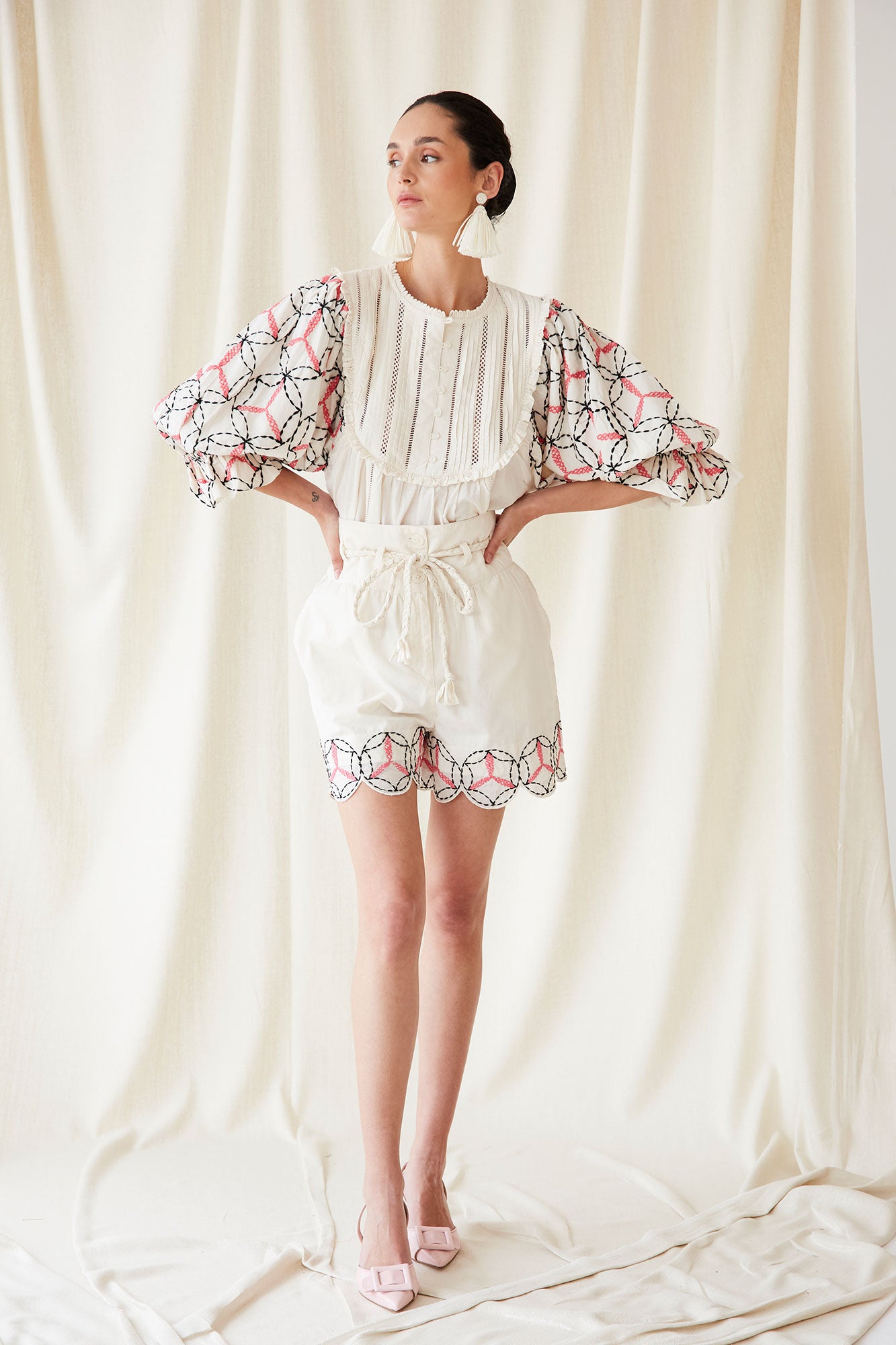 Multi-colored Merlin Blouse