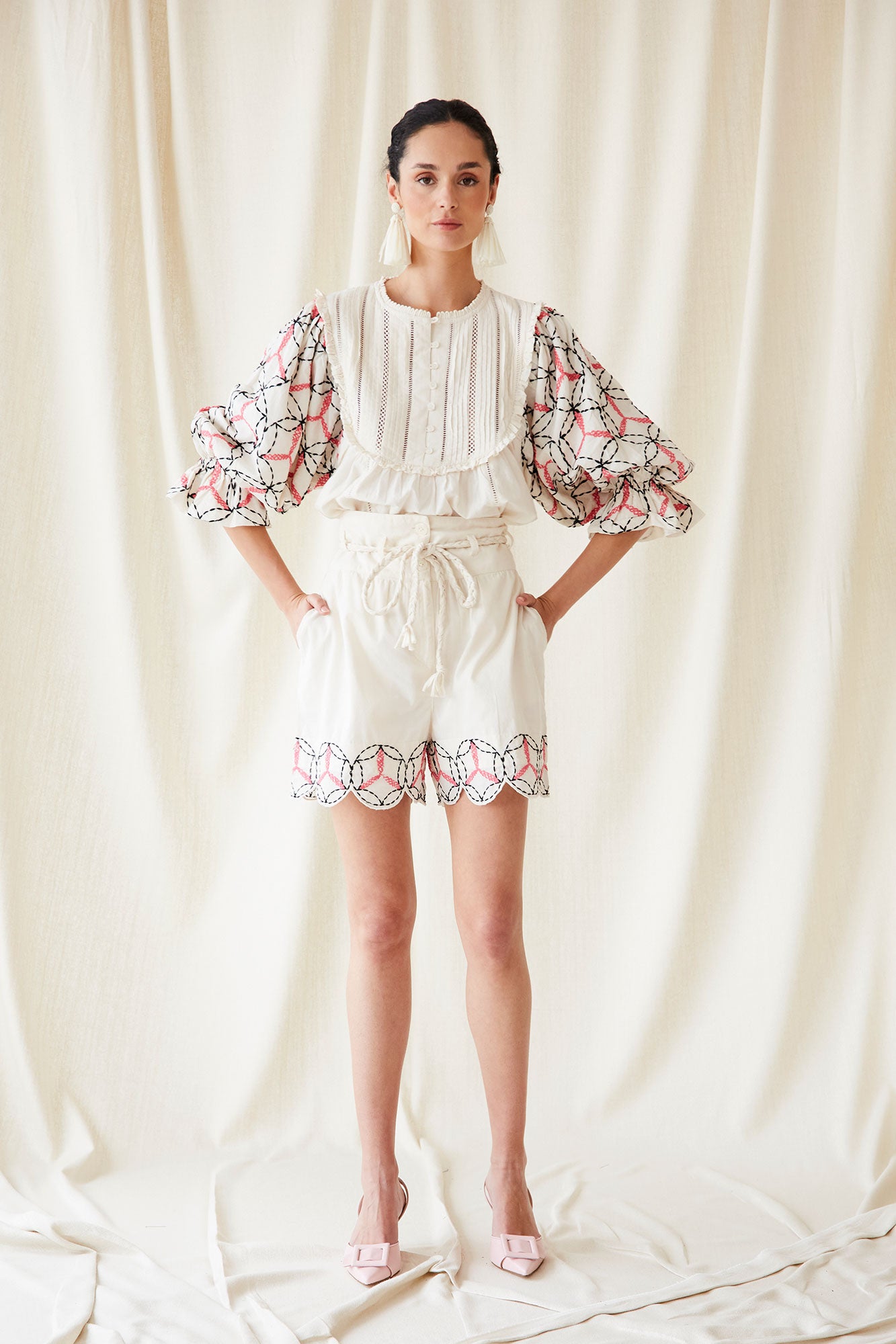Multi-colored Merlin Blouse