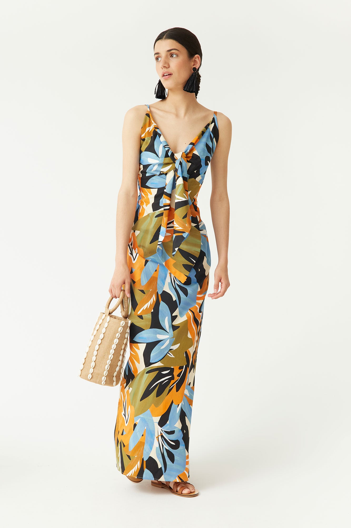 ROBE MULTICOLORE AVA