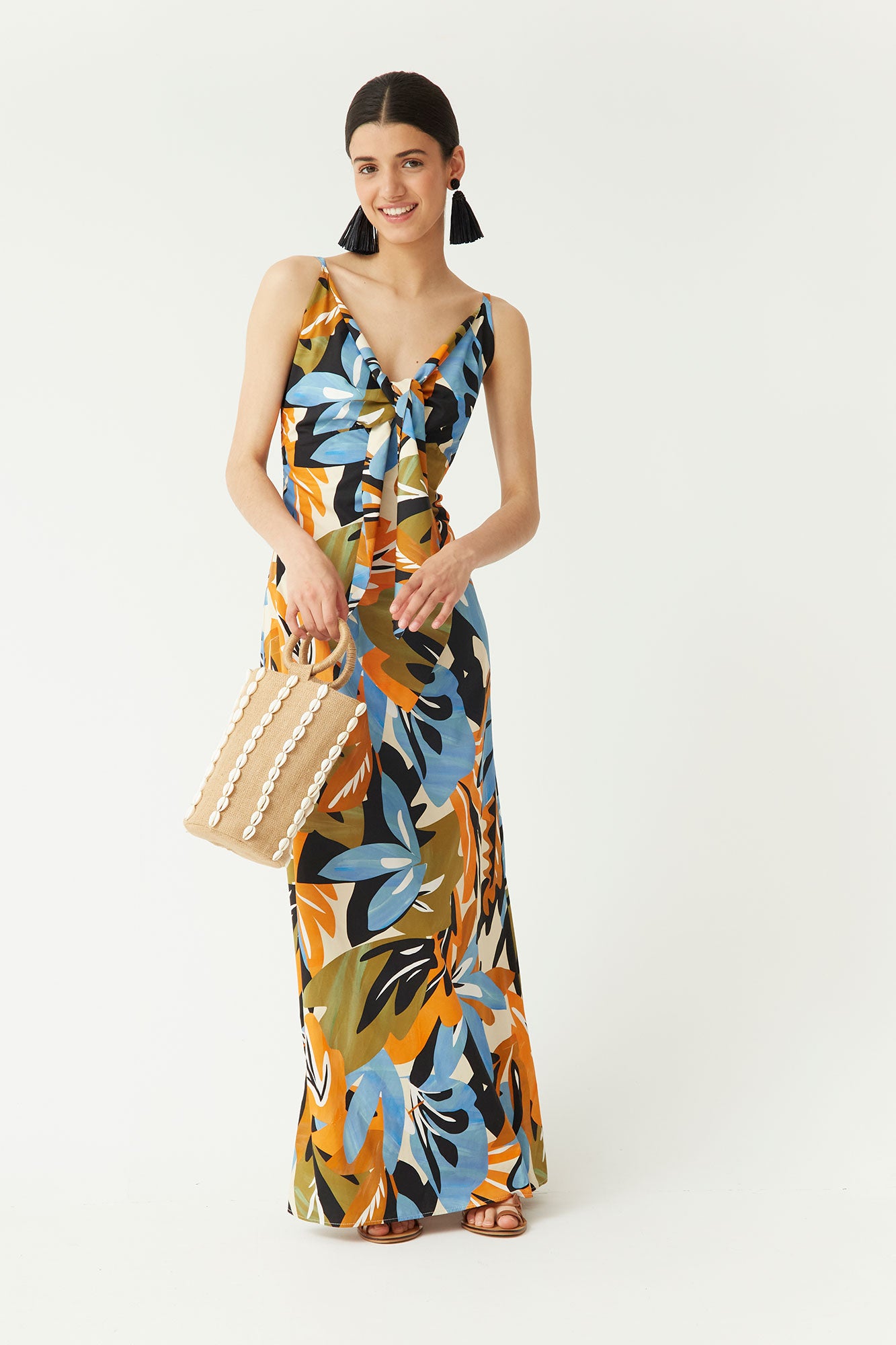 ROBE MULTICOLORE AVA