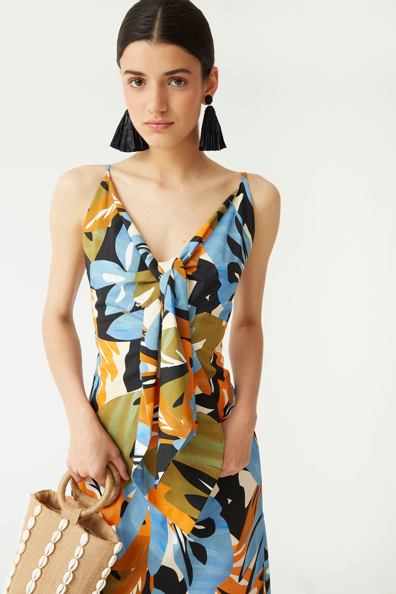 ROBE MULTICOLORE AVA