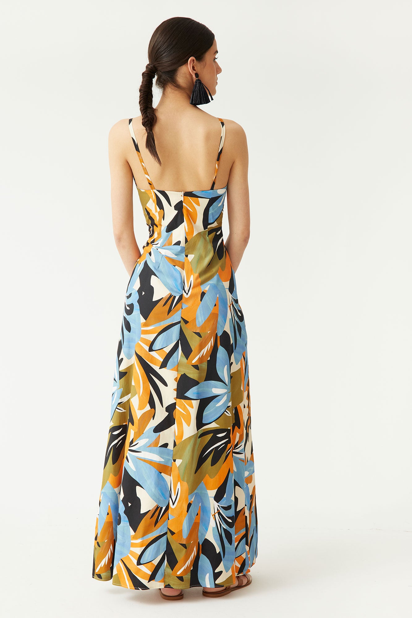ROBE MULTICOLORE AVA