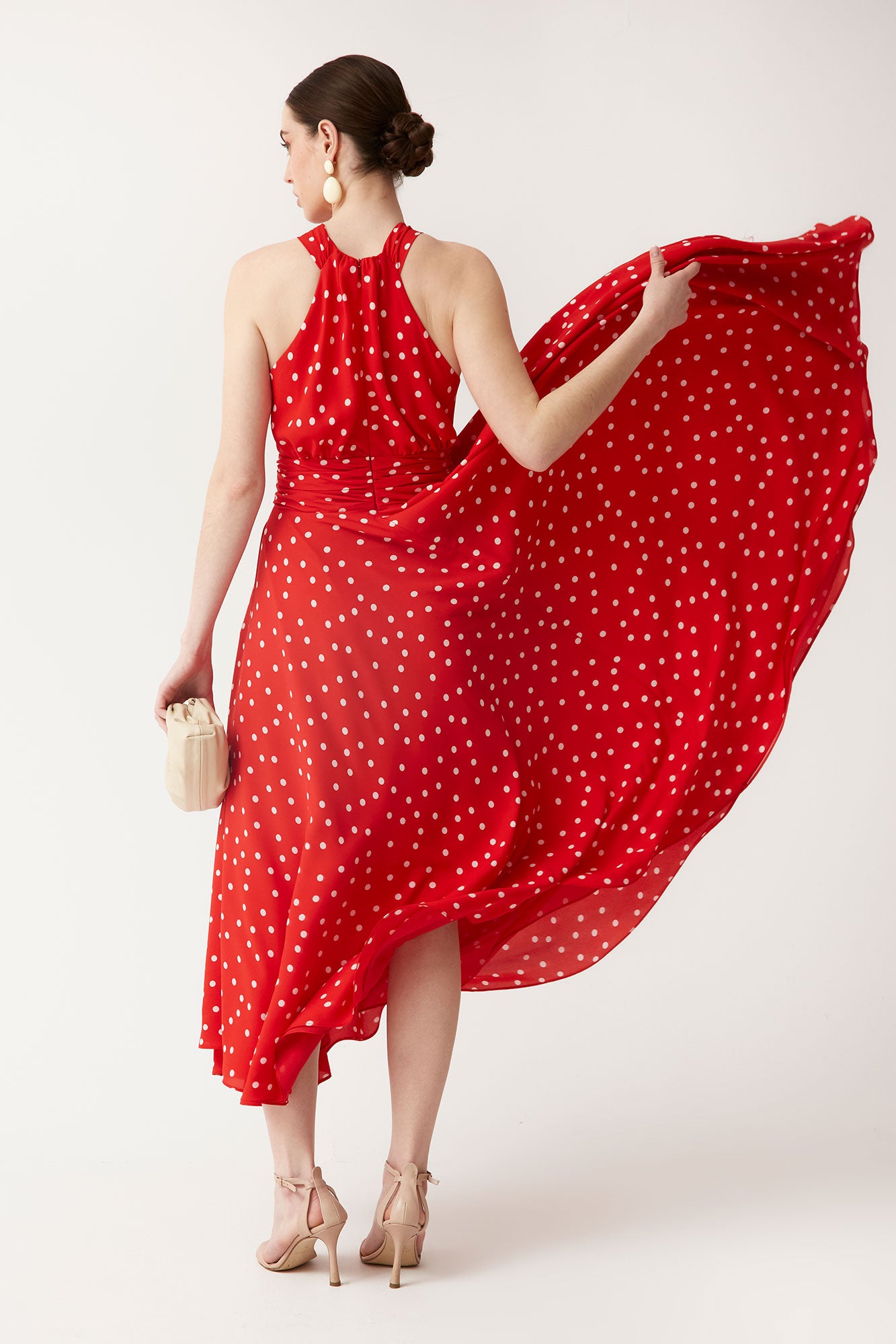 XIMENA RED DRESS