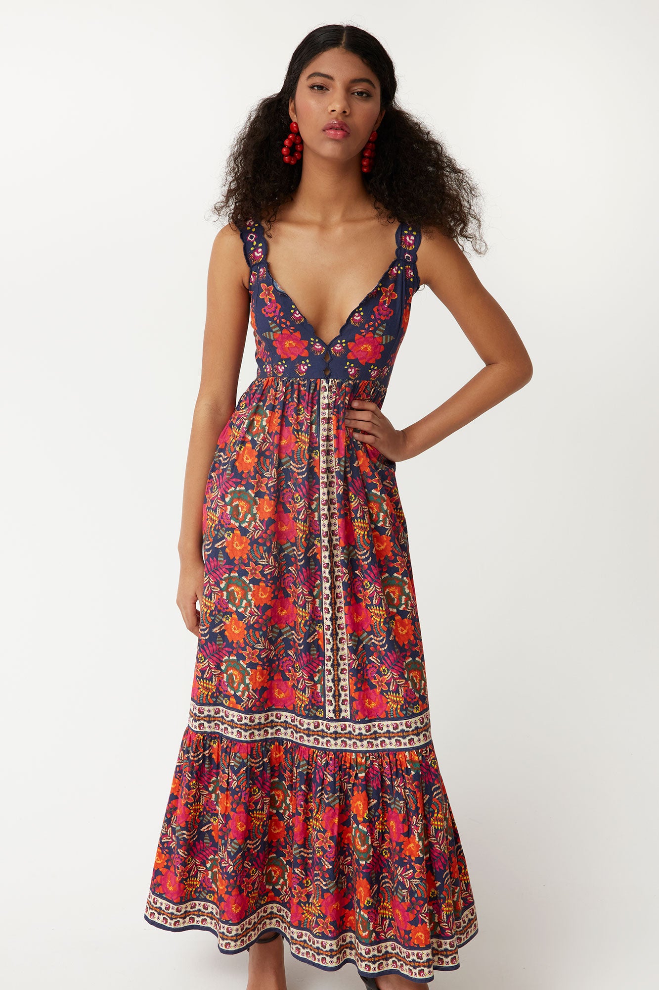 MULTICOLOR TUCANA DRESS