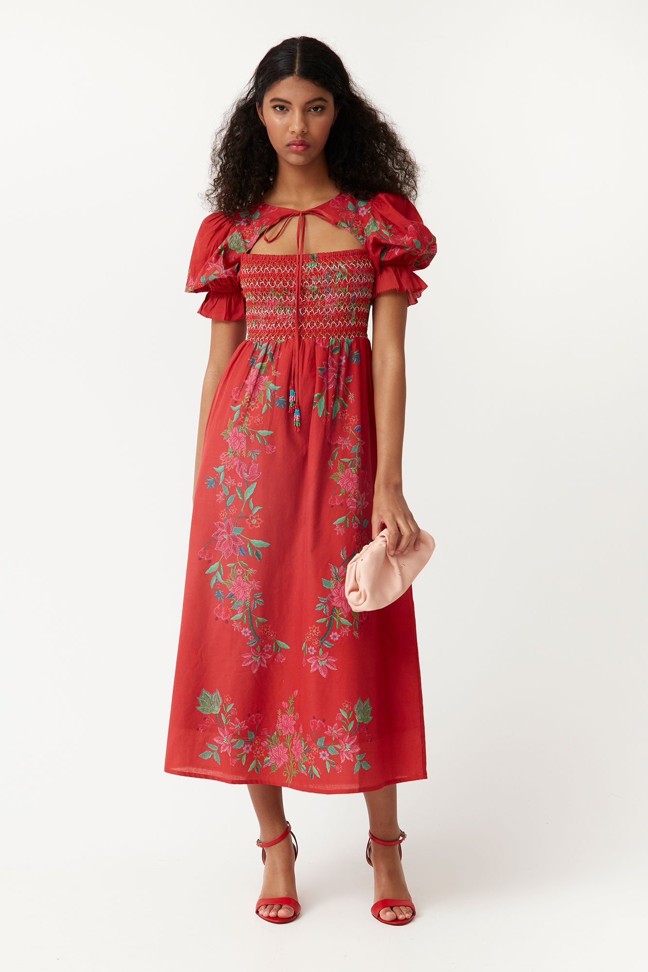 VESTIDO DIANORA ROJO