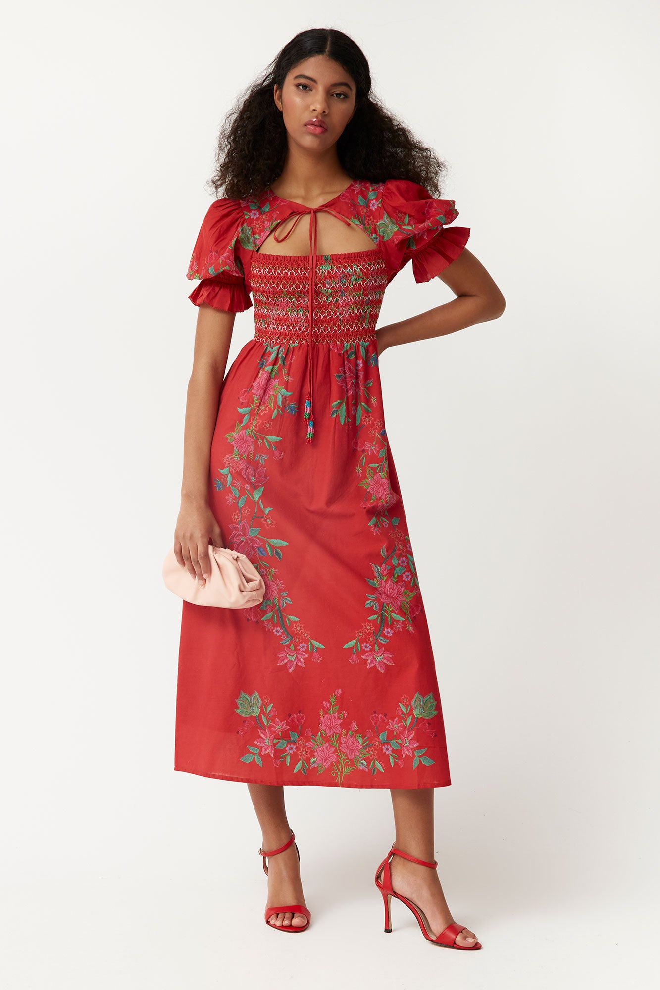 VESTIDO DIANORA ROJO