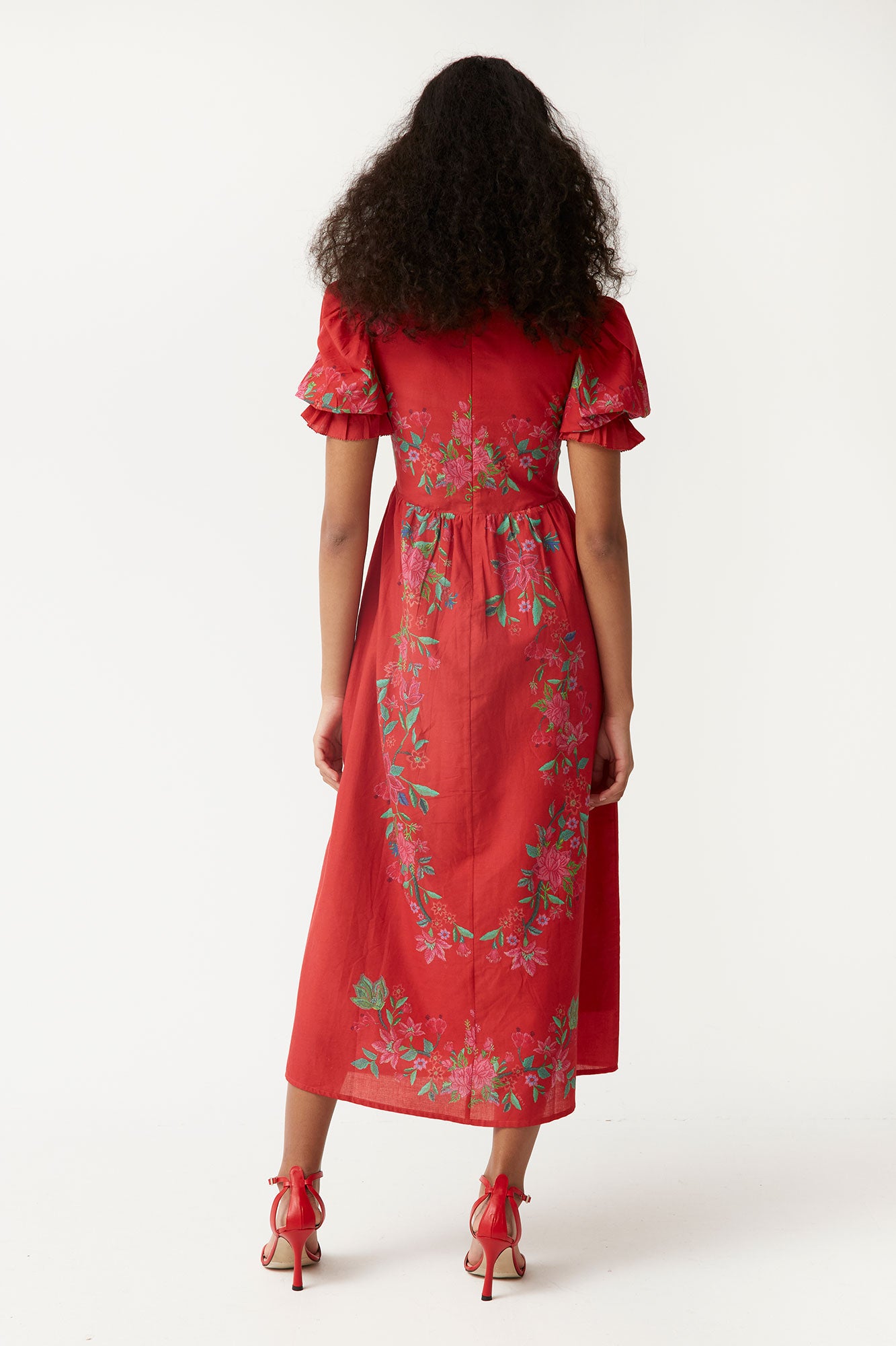 VESTIDO DIANORA ROJO