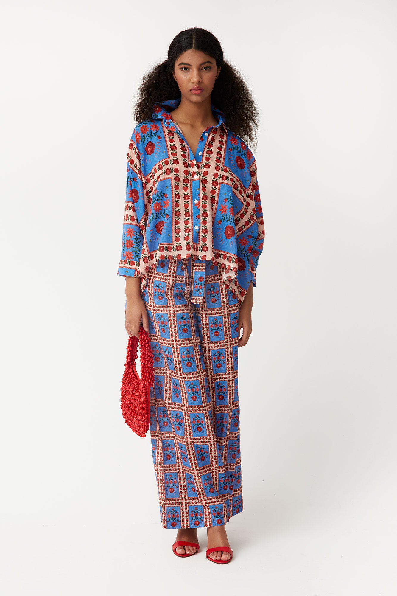 CHEMISE MORGAN MULTICOLORE