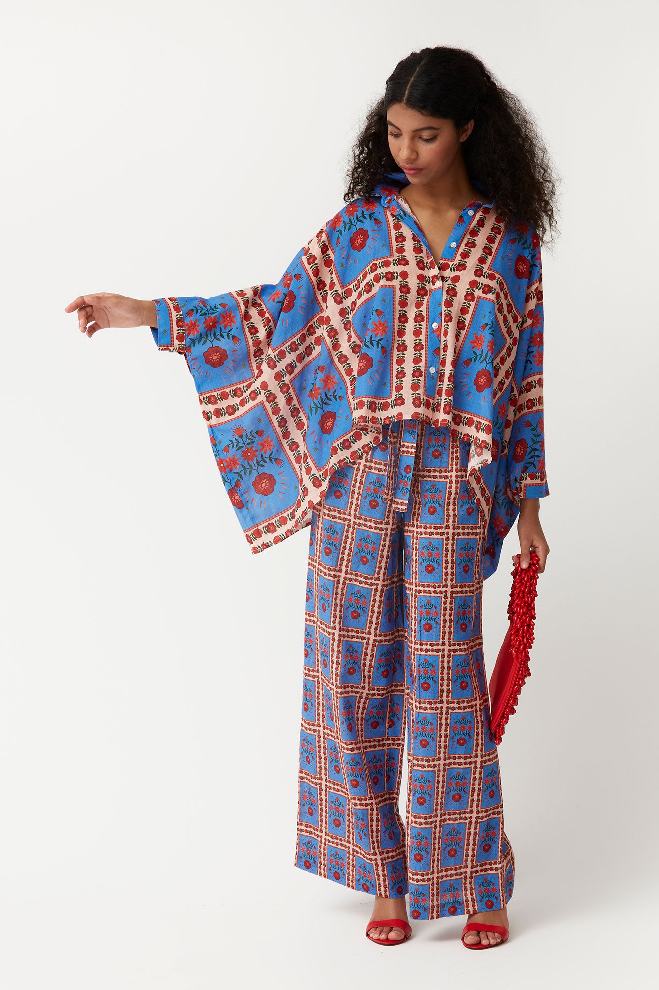 CHEMISE MORGAN MULTICOLORE