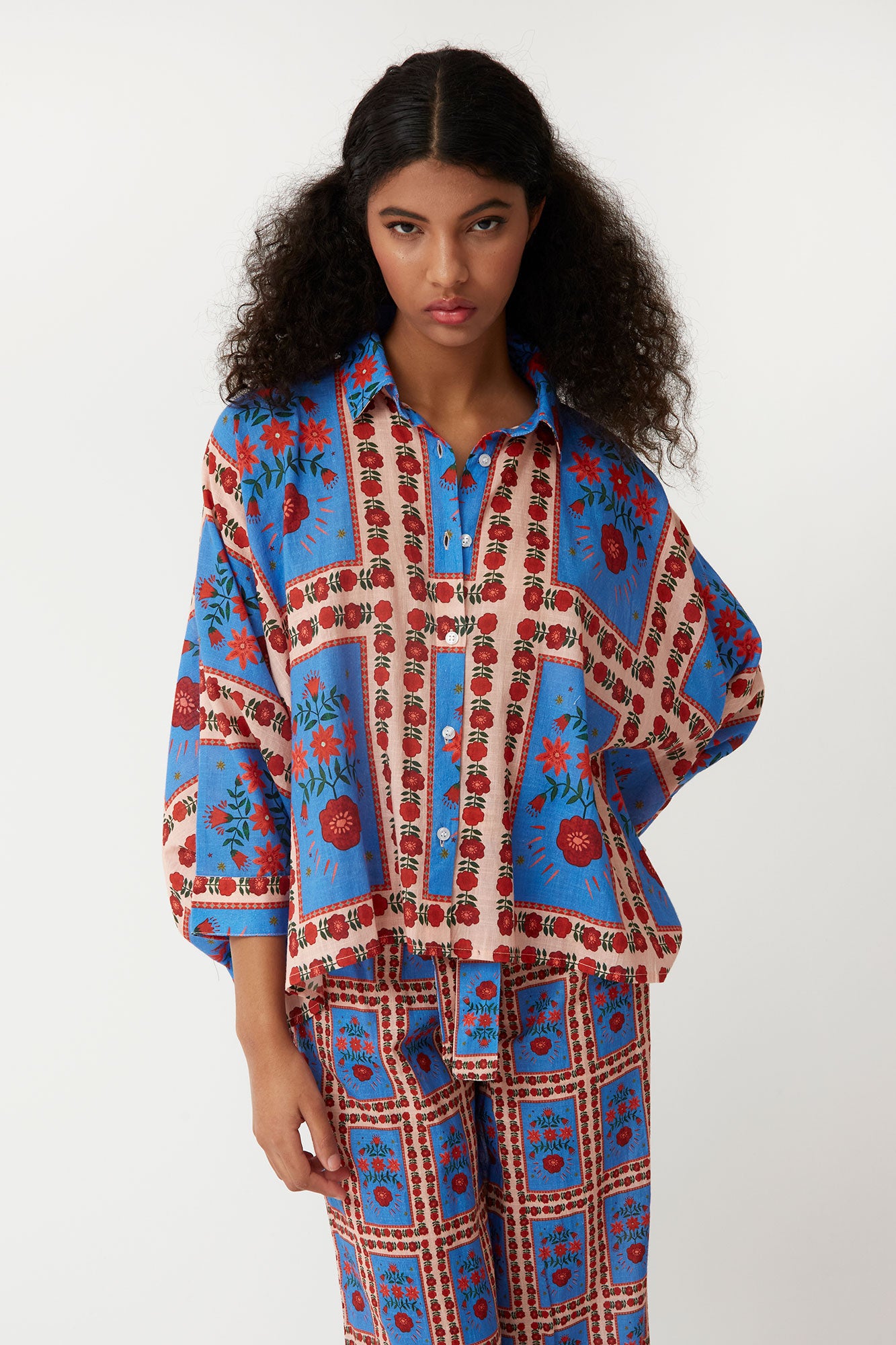 CHEMISE MORGAN MULTICOLORE