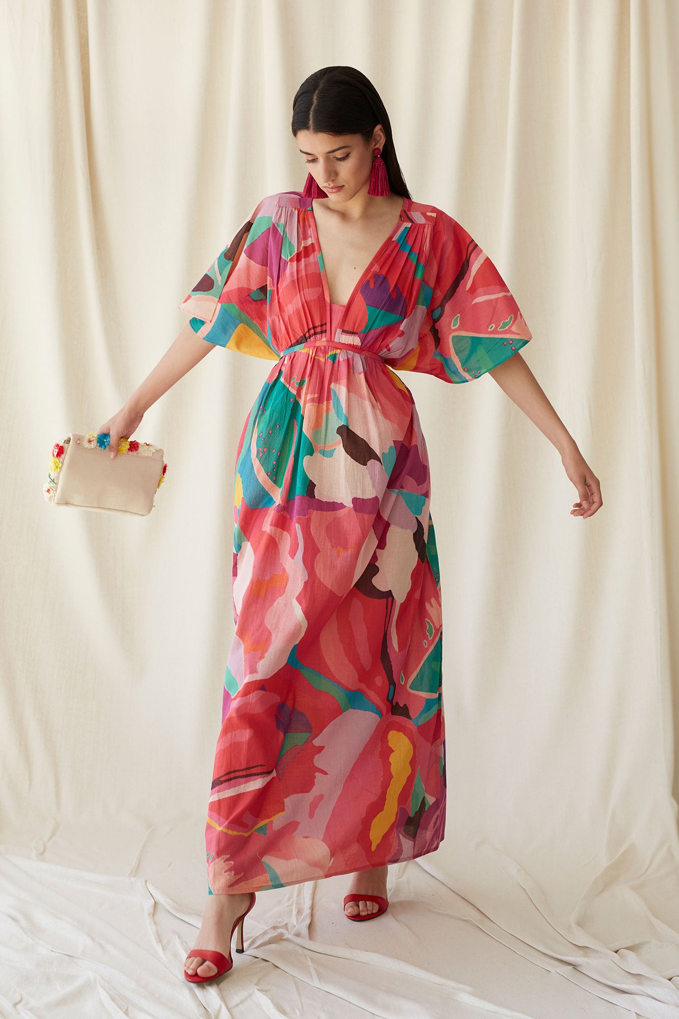 ROBE MULTICOLORE DORIS