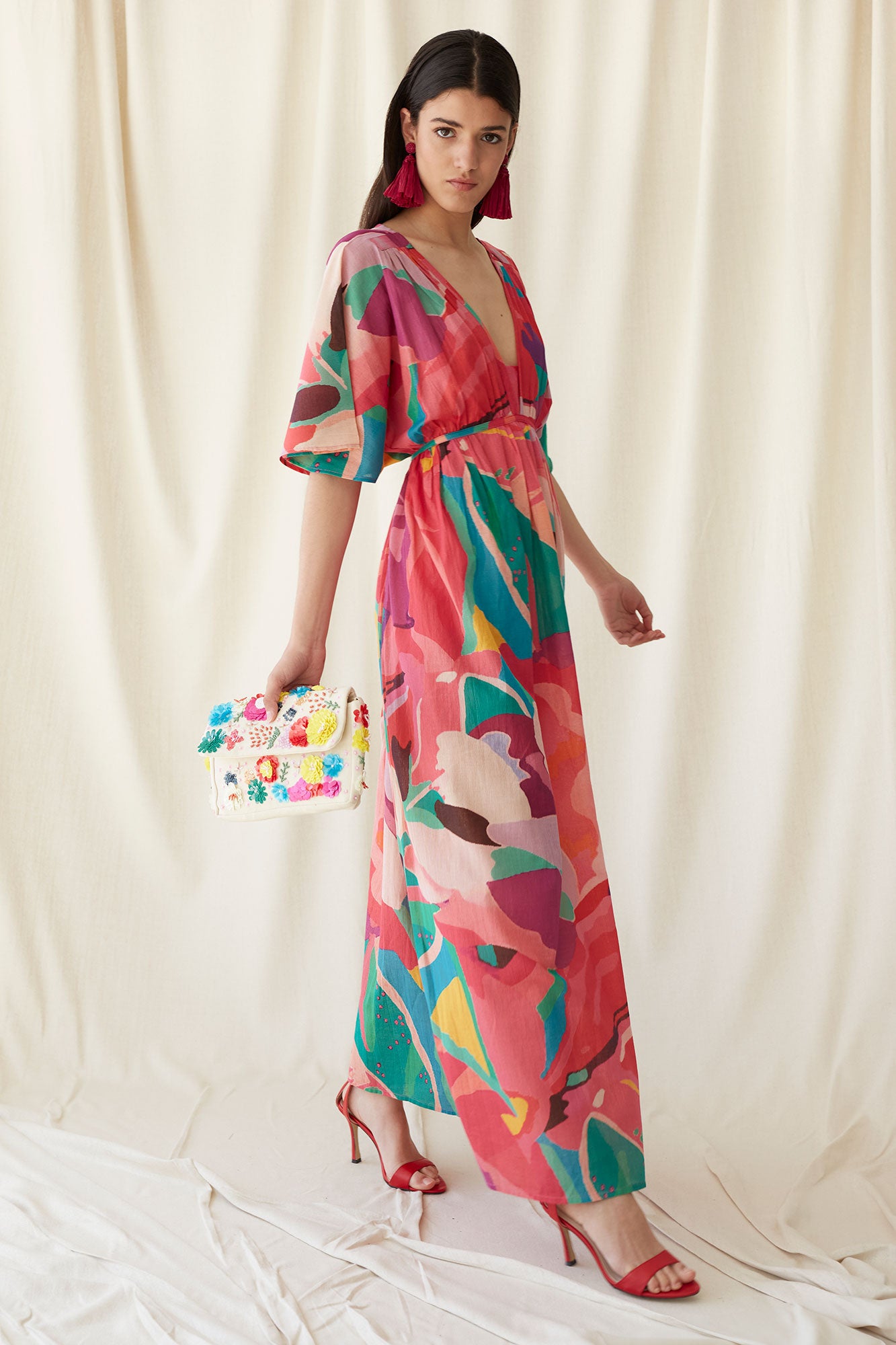 ROBE MULTICOLORE DORIS
