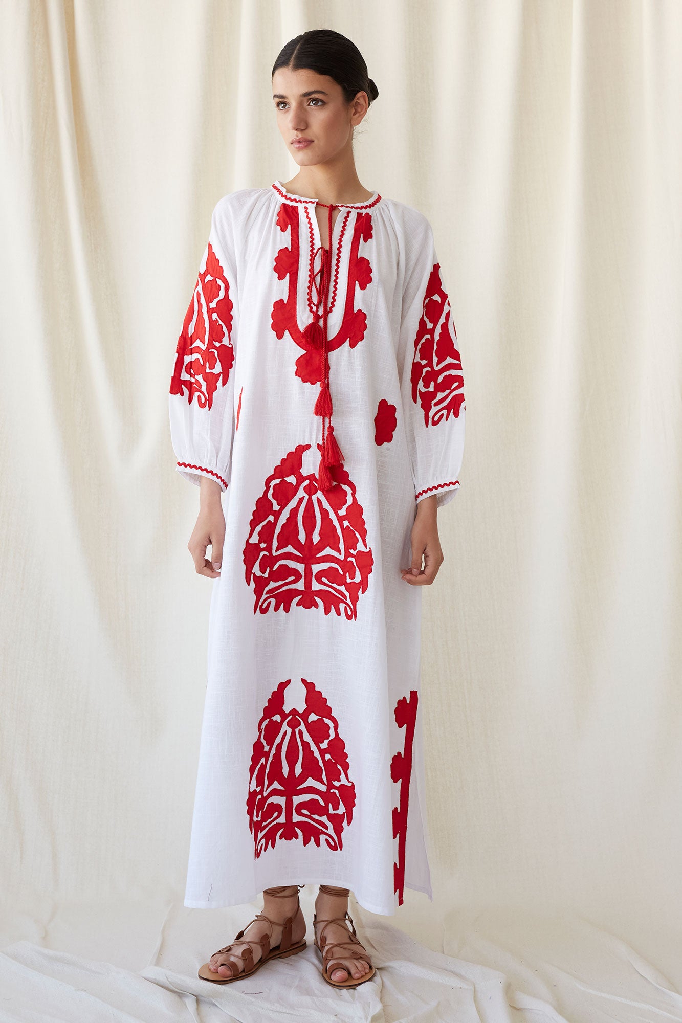 CAFTAN HIDALIA BLANC