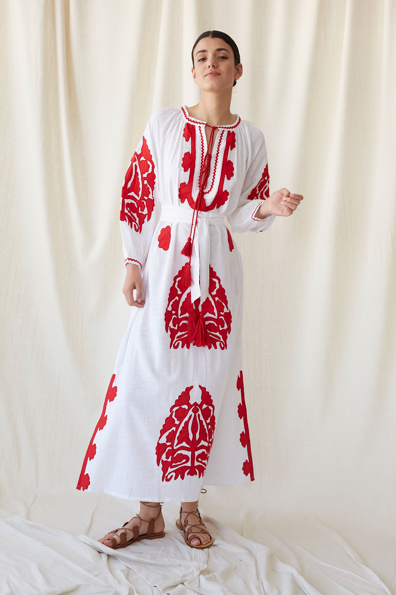 CAFTAN HIDALIA BLANC